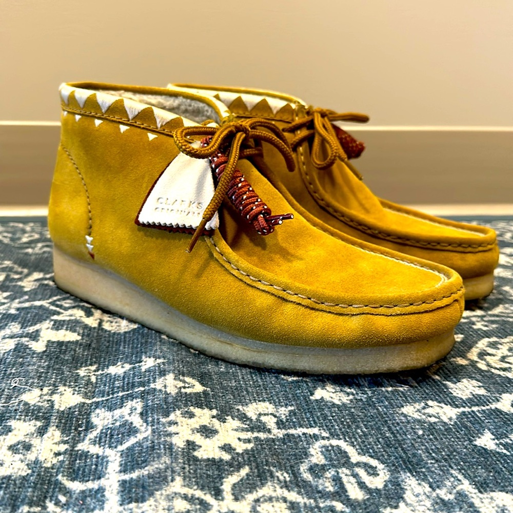 Clarks Wallabee Boot Oakmoss Warmlined